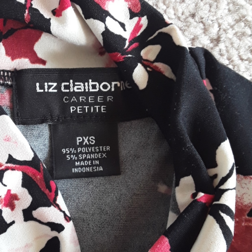 🐖Beautiful liz Claiborne career petite size xs - Picture 2 of 3